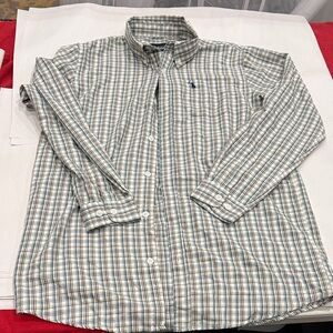 Classic Plaid Button-Down Shirt for Kids